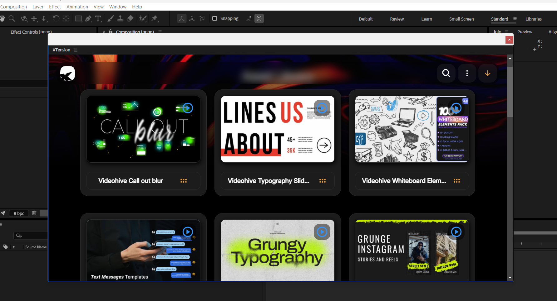 Videohive Transitions Toolbox